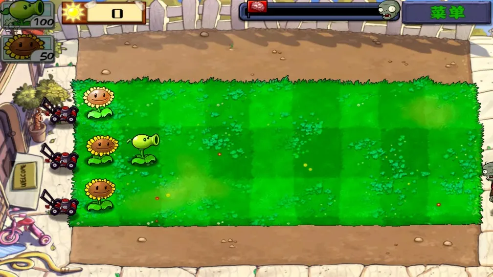 植物大战僵尸进击版(塔防战斗游戏)