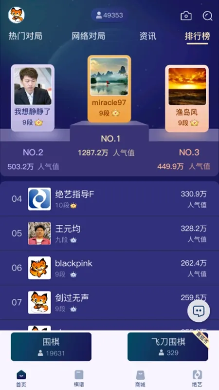 野狐围棋(棋弈平台)