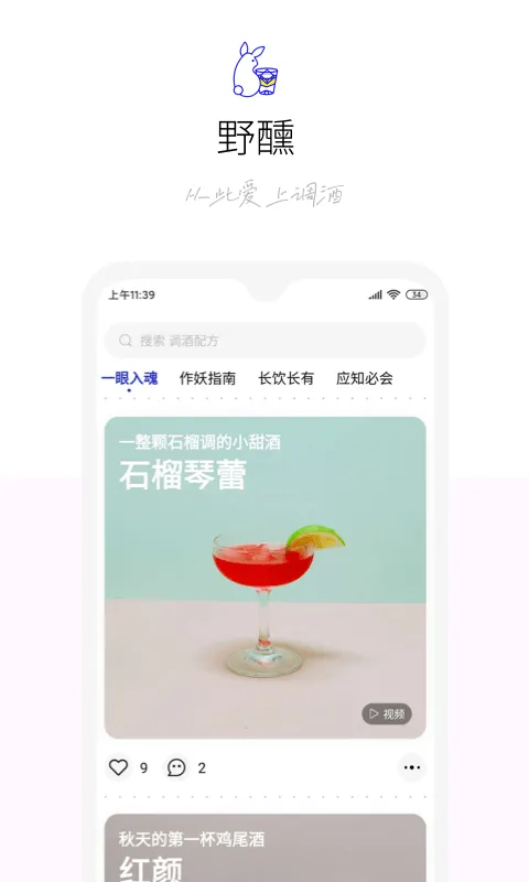 野醺(鸡尾酒学习) 野醺(鸡尾酒学习)