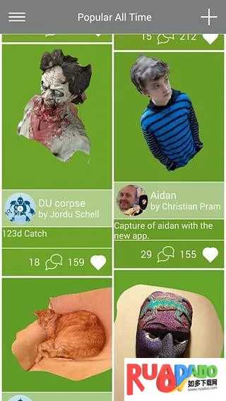 123d catch(照片转3D模型) 123d catch(照片转3D模型)