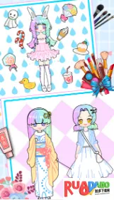 童话公主少女化妆(娃娃装扮游)