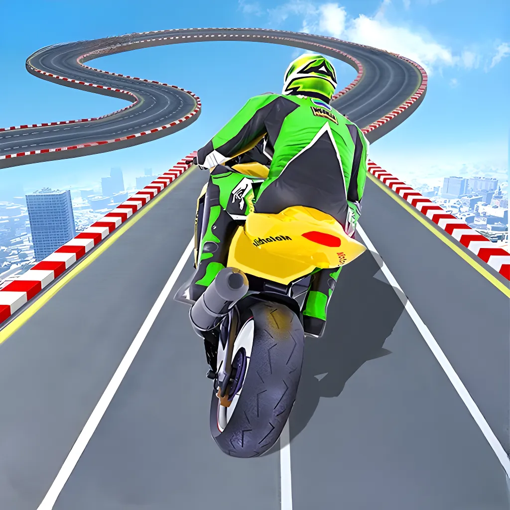 极限摩托挑战(摩托竞速游)