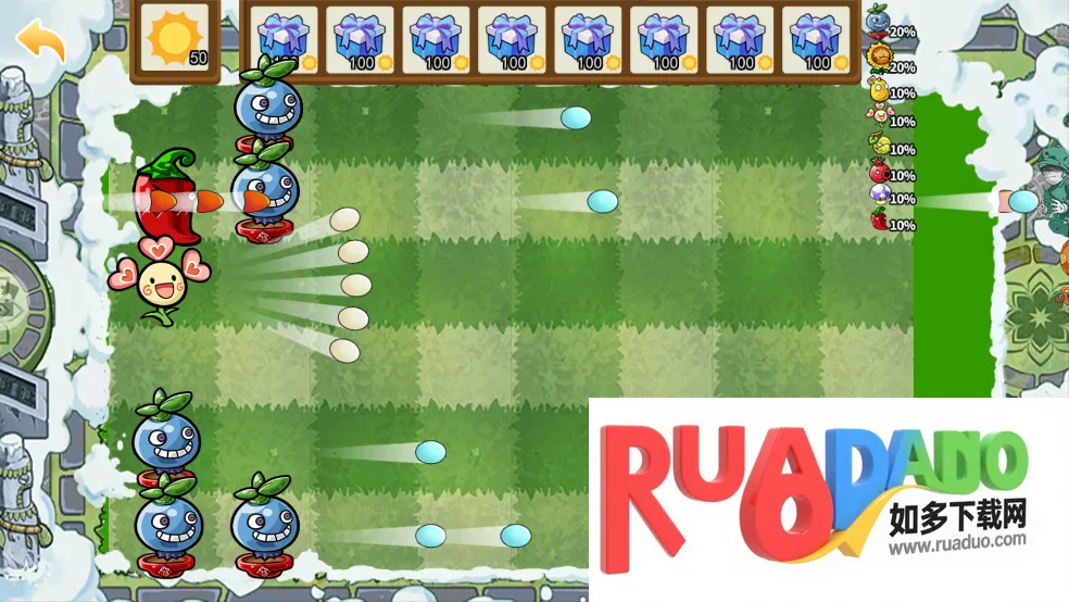 植物战僵尸抽卡(抽卡塔防游)