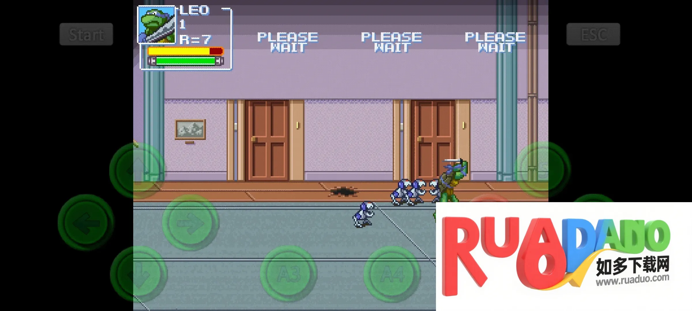 忍者神龟救援(忍者龟战斗游戏)