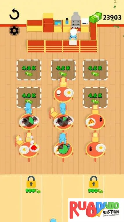 橡皮人美食餐厅(橡皮人经营游戏)