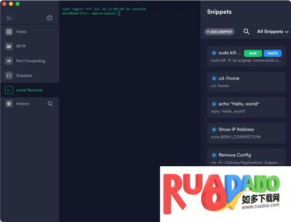 Termius(远程连接工具) Termius(远程连接工具)