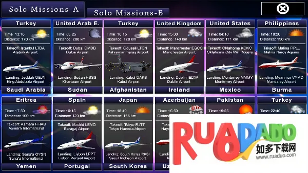 flight787(模拟飞行游戏)