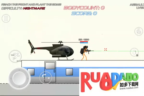 火柴人战争鲜血打击(火柴人射击游戏)