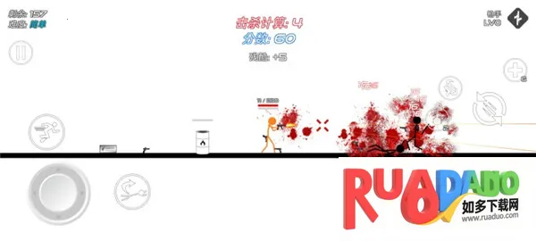 火柴人战争鲜血打击(火柴人射击游戏)