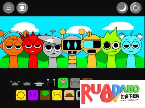 节奏盒子sprunki2p反转(节奏游戏)