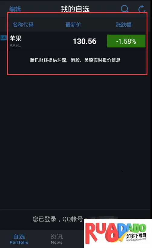 腾讯自选股(股票交易软件)