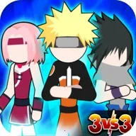 火柴人忍者3v3竞技场2025官方正版