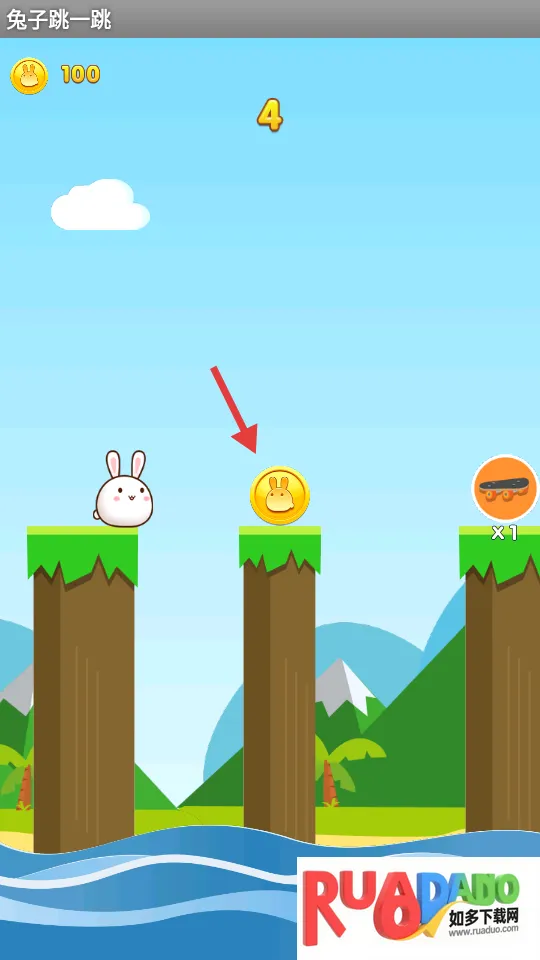 兔子跳一跳(兔子冒险闯关游戏)