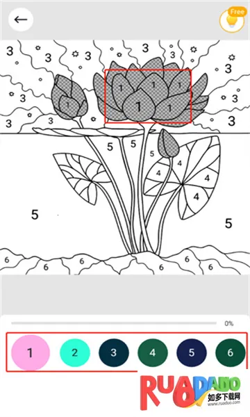 乐涂数字填色(数字填色游戏)
