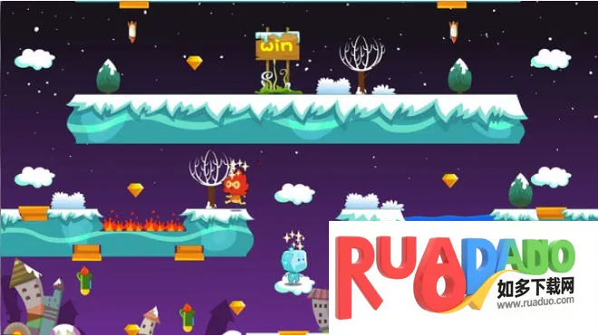 冰火精灵(冒险闯关游戏) 冰火精灵(冒险闯关游戏)