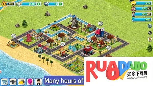 乡村城市模拟岛屿2(模拟建造游戏) 乡村城市模拟岛屿2(模拟建造游戏)