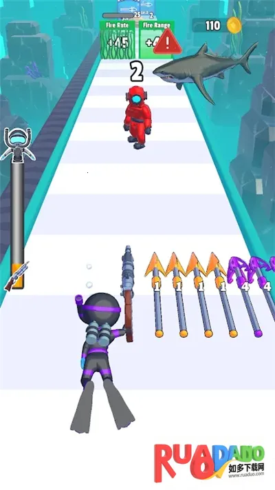 潜水员冲刺 潜水员冲刺