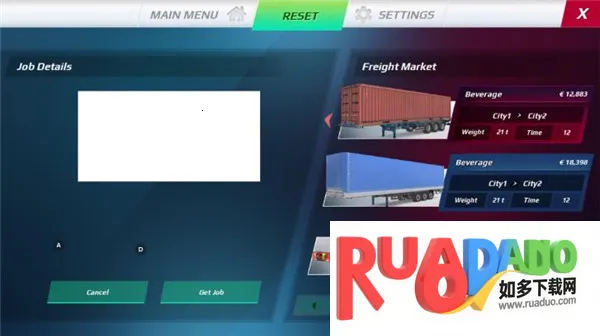 卡车模拟欧洲3安卓版手机版