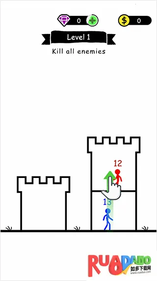 火柴人英雄塔防无限金币无限钻石