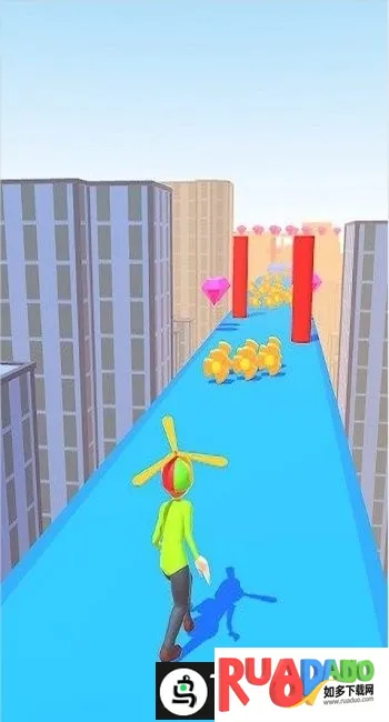 直升机小子跑酷(趣味跑酷游戏)