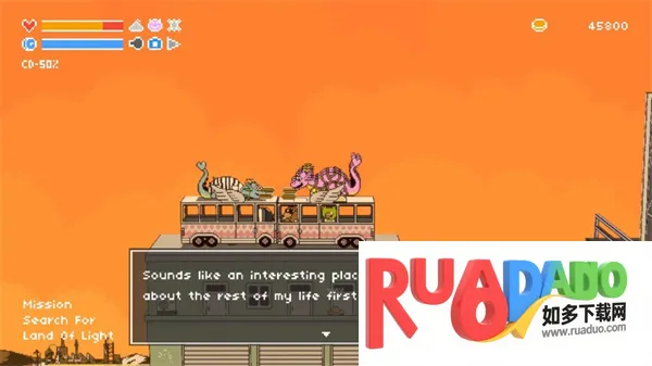 荒野巴士(复古像素游戏)