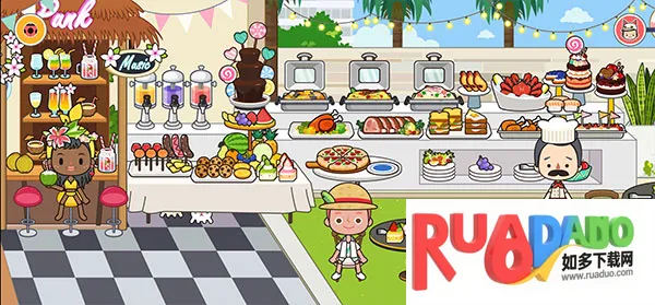 米加小镇度假之旅英文版