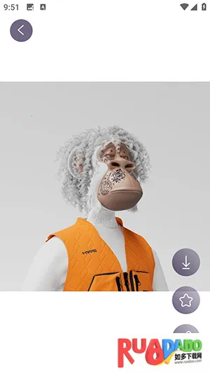 潮玩鲨雕头像(头像壁纸创作软件)