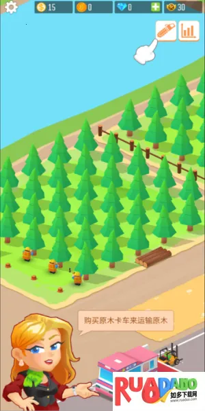 木材公司无限钻石破解版